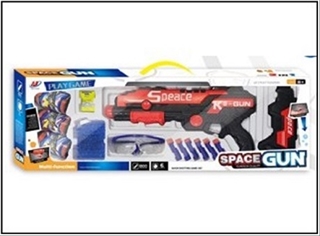 Karabin 55cm, pociski EVA i kulki żelowo-wodne, akcesoria, WBX: 76*25.