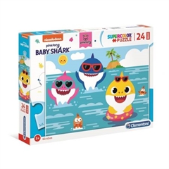 -CLE puzzle 24 maxi Baby Shark 28519