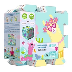 S.CENA Ukladanka Puzzlopianka - Gramy w Lamy