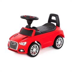 Samochód-jeździk   SuperCar   Nr2 z sygnałem dźwiękowym (czerwony)