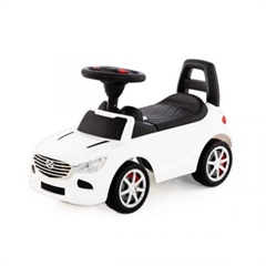 Samochód-jeździk   SuperCar   Nr4 z sygnałem dźwiękowym (biały)