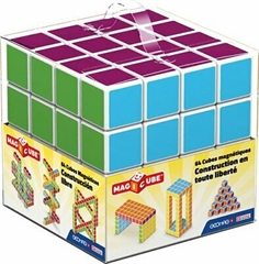 PROM GEOMAG MagiCube MULTI COLOR 64 Cubes