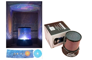 Lampa projektor (na baterie) star led 11x11.5x12.5cm NT0278