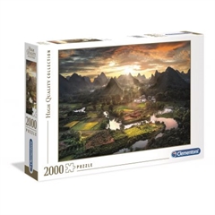 -CLE puzzle 2000 HQ View Of China 32564