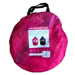 PROM Namiot dziecięcy child 105x135cm polyester, bag, pink NT0197