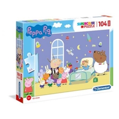 -CLE puzzle 104 MAXI Super Kolor Peppa Pig 23735