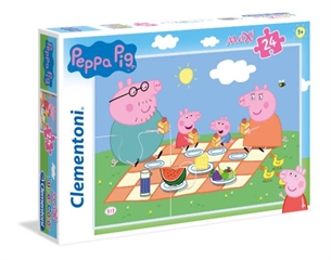 -CLE puzzle 24 maxi SuperKolor Peppa Pig24028