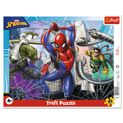 S.CENA Puzzles - _25 Frame_ - Brave Spiderman/ Disney Marvel Spiderman