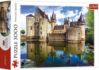 S.CENA Puzzles - _3000_ - Castle in Sully-sur-Loire, France