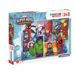 -CLE puzzle 24 maxi Superhero 24208