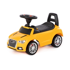 Samochód-jeździk   SuperCar   Nr2 z sygnałem dźwiękowym (pomarańczowy)