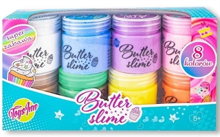 -Butter Slime - zestaw 8 kolorłw x 50g