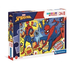 -CLE puzzle 24 maxi SuperKolor SpiderMan24216