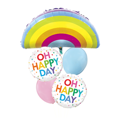 Zestaw balonów z tęcz Oh Happy Day 460214
