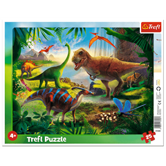 S.CENA Puzzles - _25 Frame_ - Dinosaurs