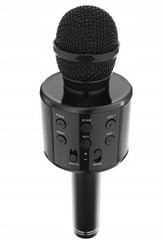 S.CENA Mikrofon karaoke z głośnikiem czarny