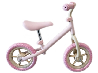 -Rowerek biegowy jasny różowy 003030 MAD