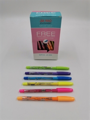 Długopis cienko piszący kolorowy