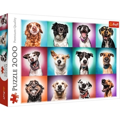 S.CENA Puzzles - _2000_ - Funny dog portraitsII