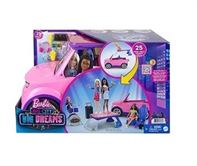 BRB Barbie Big City samochód koncert scena 2w1 GYJ25