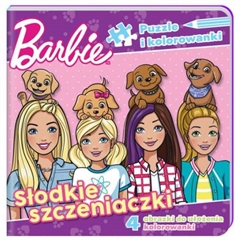 -Barbie- Puzzle i kolorowanki
