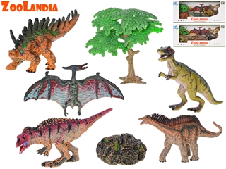 Dinozaury 5 szt. 3 wzory w OTB