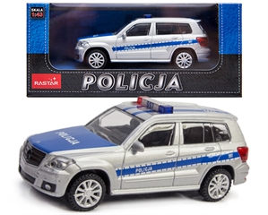 POLICJA MERCEDES GLK 1:43 METAL V-271 33900