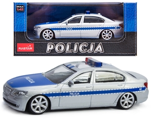 POLICJA BMW 7 1:43 METAL V-275 37600