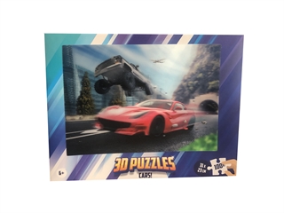 S.CENA Puzzle 3D 100el Auto