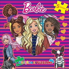 -Barbie- Książka z puzzlami qqq 34,99zł