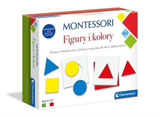 -CLE Montessori 3+ Figury i kolory 50692