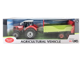 -Traktor z przyczepą friction 51x16x15cm005032 MAD