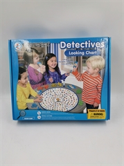 Gra detektywistyczna dla dzieci powyżej 3 lat na ćwiczenie pamięci (ka