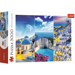 S.CENA Puzzle - _3000_ - Greckie wakacje