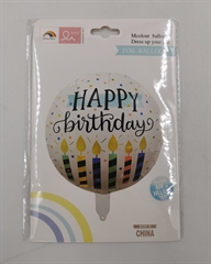 Balon foliowy 18   Happy Birthday 48550