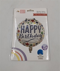 Balon foliowy 18   Happy Birthday 48547