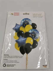 S.CENA Zestaw balonów nietoperz (4 foliowe+12 gumowych) 49342