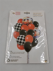 S.CENA Zestaw balonów autka (4 foliowe+12 gumowych) 49343
