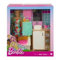 PROM Barbie pokoik + lalka GTD87