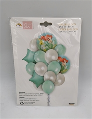 S.CENA Zestaw balonów syrenka (4 foliowe+12 gumowych) 49341