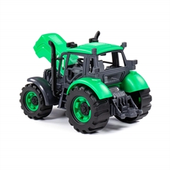 Traktor   Progress   inercyjny (zielony) (w pudełku)