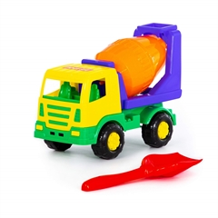 Zestaw Nr187: Miraż, samochód-betoniarka + łopatka Nr5