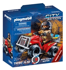 PROM Playmobil. 71090 Pożarniczy speed quad