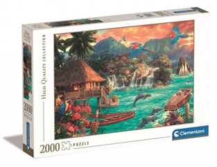 -CLE puzzle 2000 HQ Island Life 32569