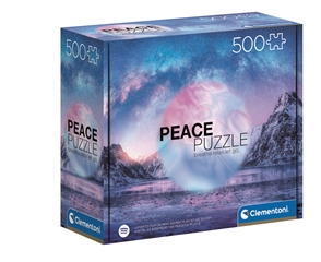 -CLE puzzle 500 PeaceCollection LightBlue 35116