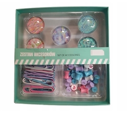 Zestaw akcesoriów biurowych Kayet 100 sztuk