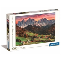 -CLE puzzle 2000 HQ Val di Funes 32570