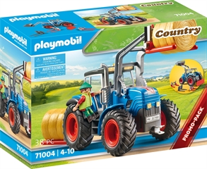 PROM Playmobil. 71004 Duży traktor z akcesoriami