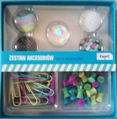 Zestaw akcesoriów biurowych Kayet 100 sztuk