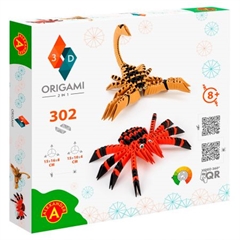 -ORIGAMI 3D-2 w 1 PAJ K,SKORPION/SPIDER,SCORPION